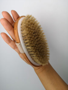 dry brush postpartum